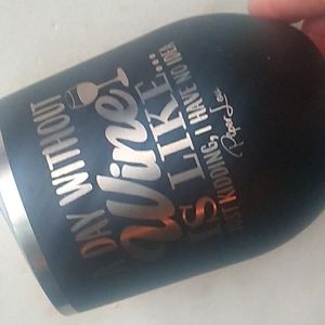 12 OZ Funny Wine Tumbler - Mom, for Her, Wife, Girlfriend Gift